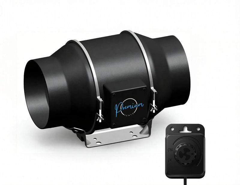 Premium 200mm EC kanavapuhallin – 1410m³/h