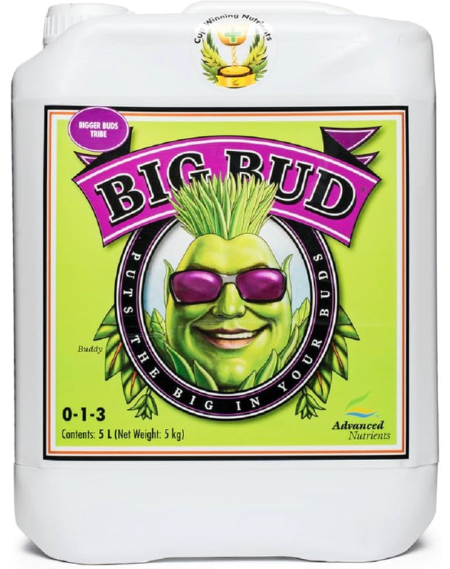 Advanced Nutrients Big Bud 5L – tehostettu kukintaravinne kasvattajille