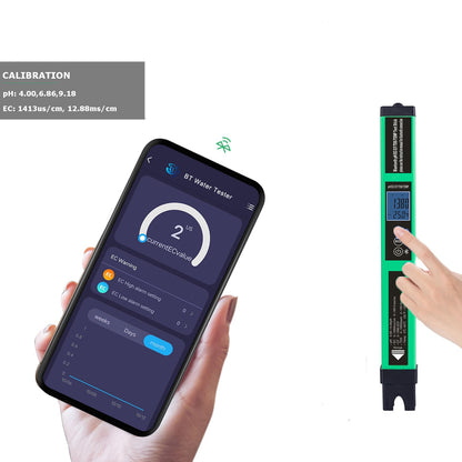 pH / EC / TDS / CF -mittari Bluetoothilla