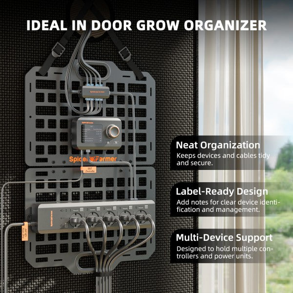Spider Farmer® Genius Grow System -laiteteline kasvatustelttaan