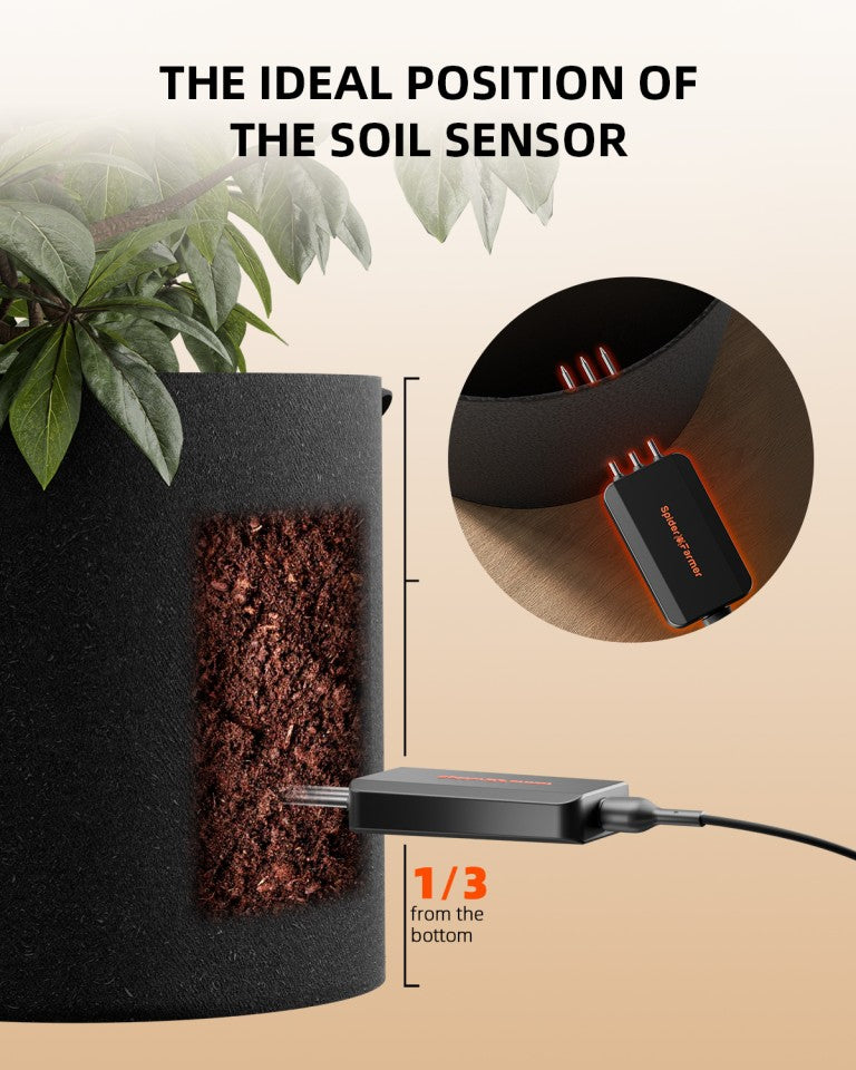Spider Farmer 3-in-1 Soil Sensor Pro