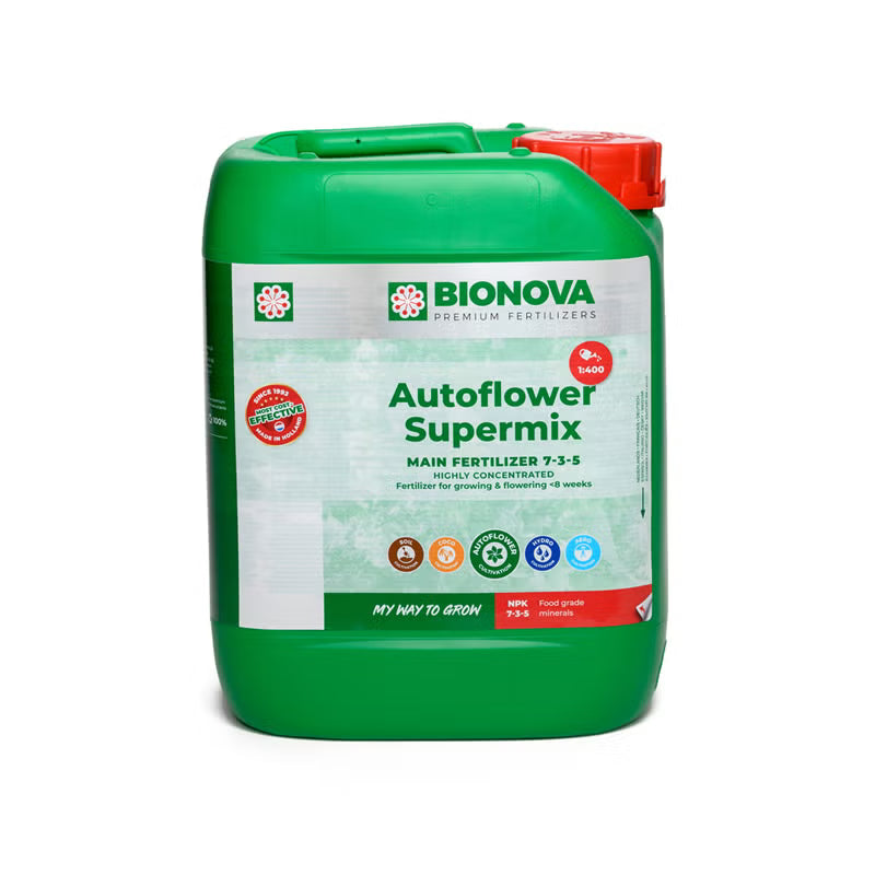 BioNova Autoflower Supermix 5L – Yksikomponenttinen autoflower-ravinne