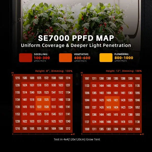 Spider Farmer® SE7000 730 W LED