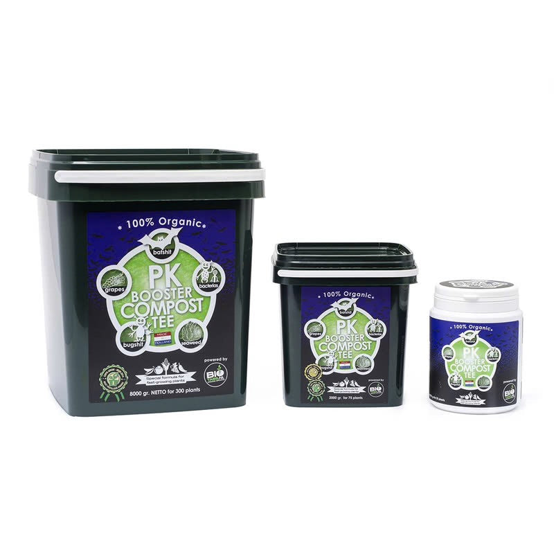 BioTabs PK Booster Compost Tea 650g – Luonnonmukainen kukintaboosteri