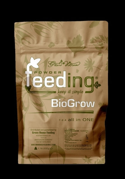 GreenHouse Powder Feeding BioGrow 1kg (kuivaravinne)