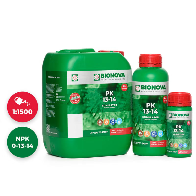 BioNova PK 13-14 1L – Fosfori-kaliumlisä kukintaan
