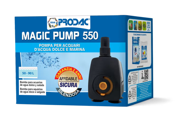 Prodac Magic Pump Vesipumppu 550 l/h