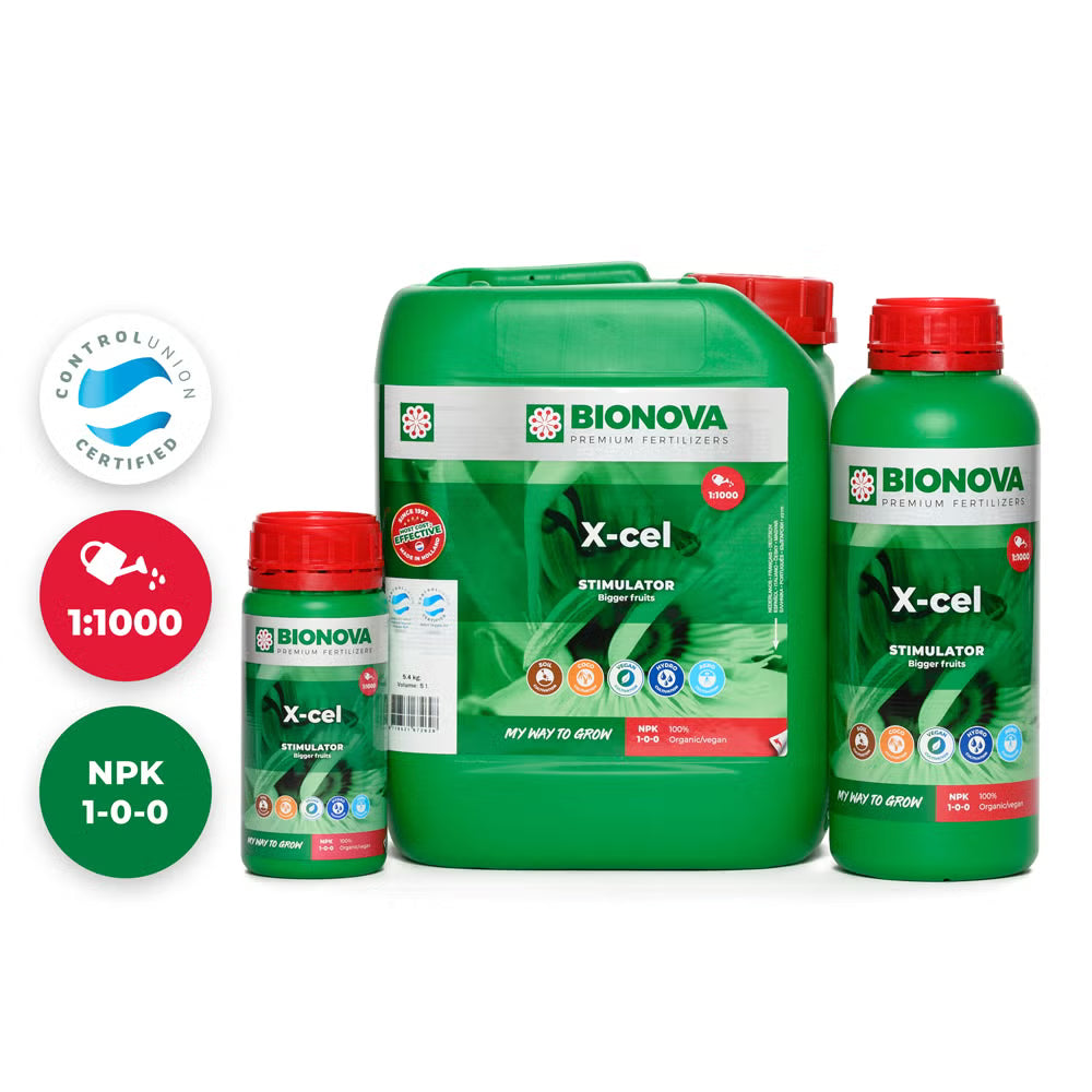 BioNova X-Cel 1L – Orgaaninen kasvustimulantti