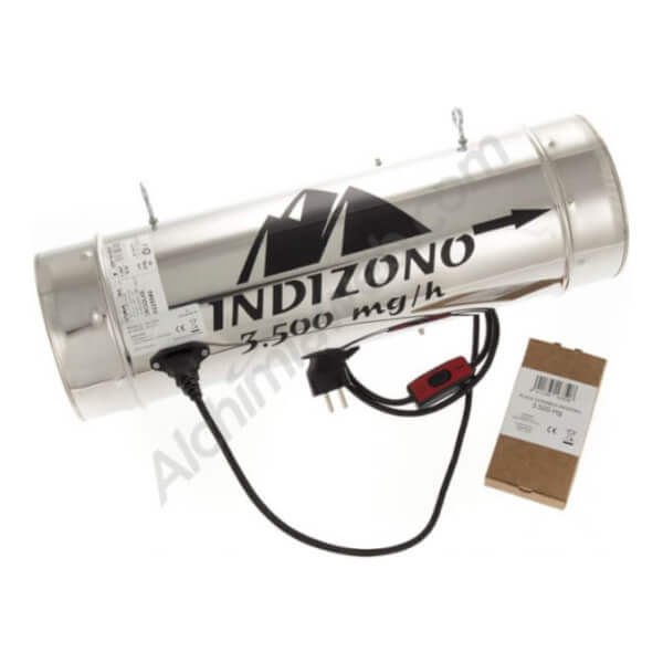 Indizono-otsonigeneraattori 150 mm (3500 mg/h)